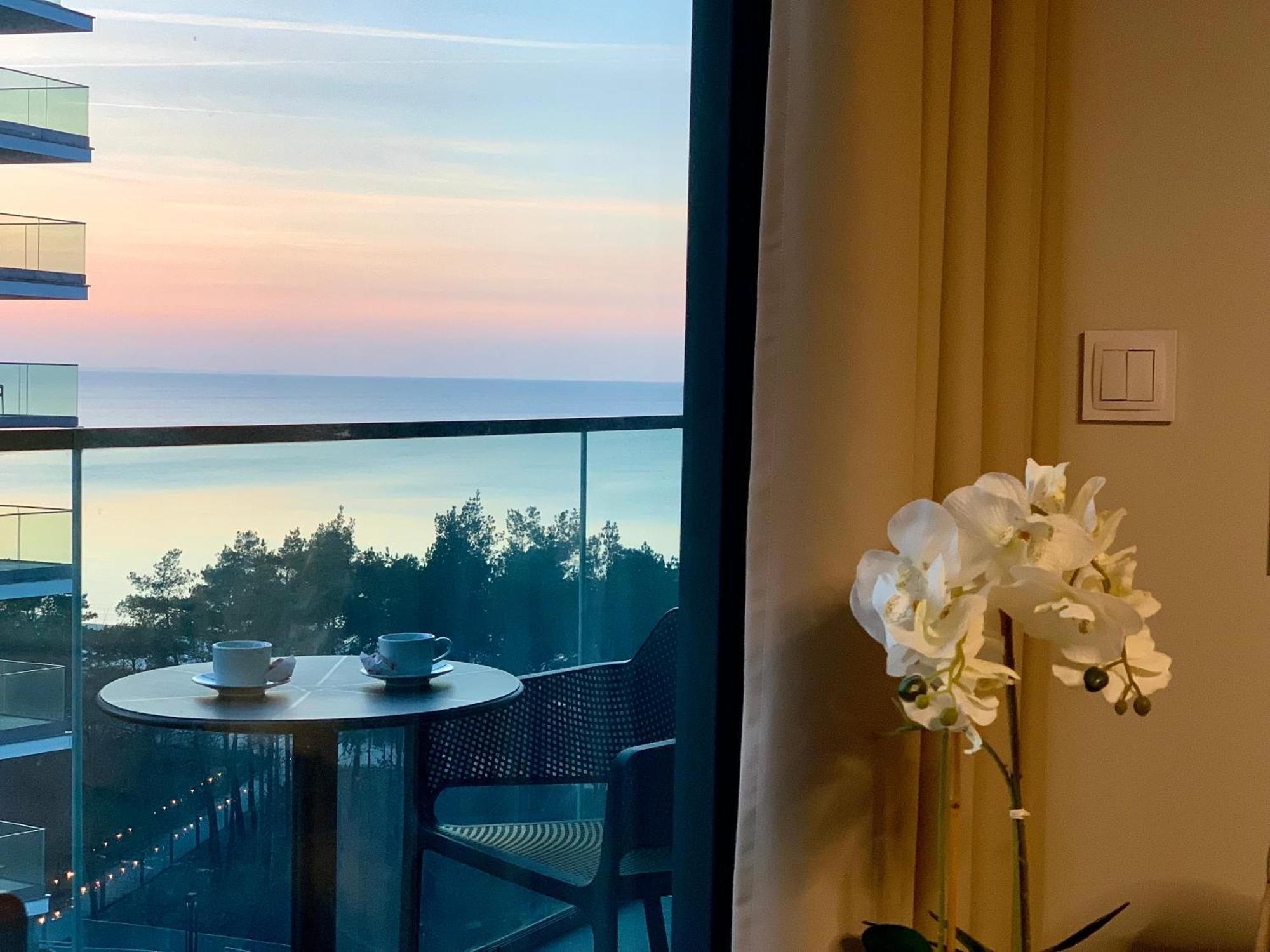 דירות מידזיזדרויה Blue Reef 6Th Floor Sea View מראה חיצוני תמונה
