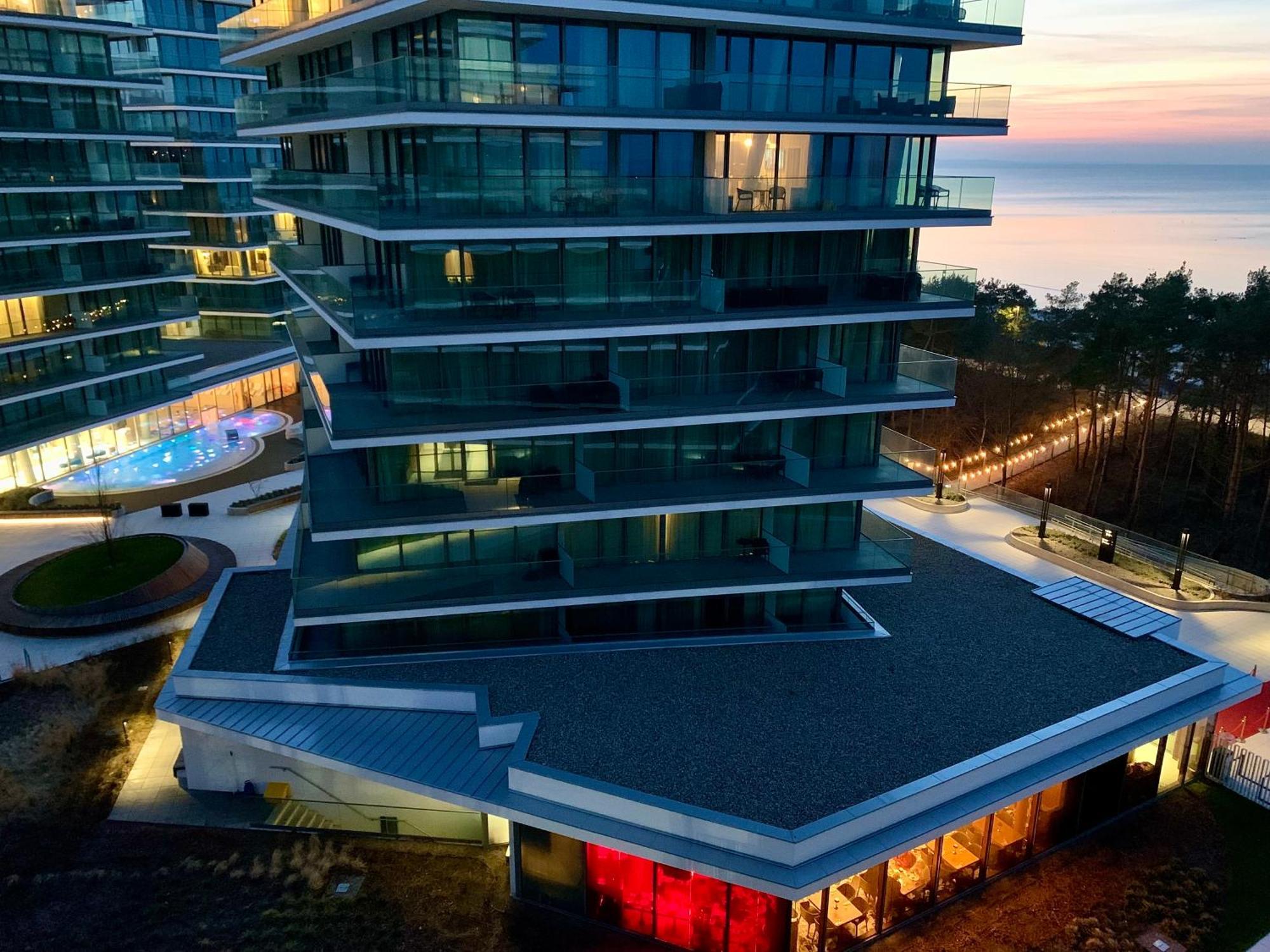 דירות מידזיזדרויה Blue Reef 6Th Floor Sea View מראה חיצוני תמונה