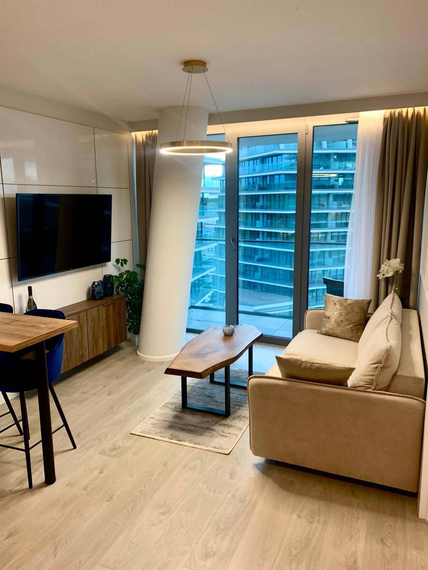 דירות מידזיזדרויה Blue Reef 6Th Floor Sea View מראה חיצוני תמונה